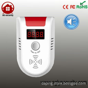 independent LCD loud vioce alarm gas detector
